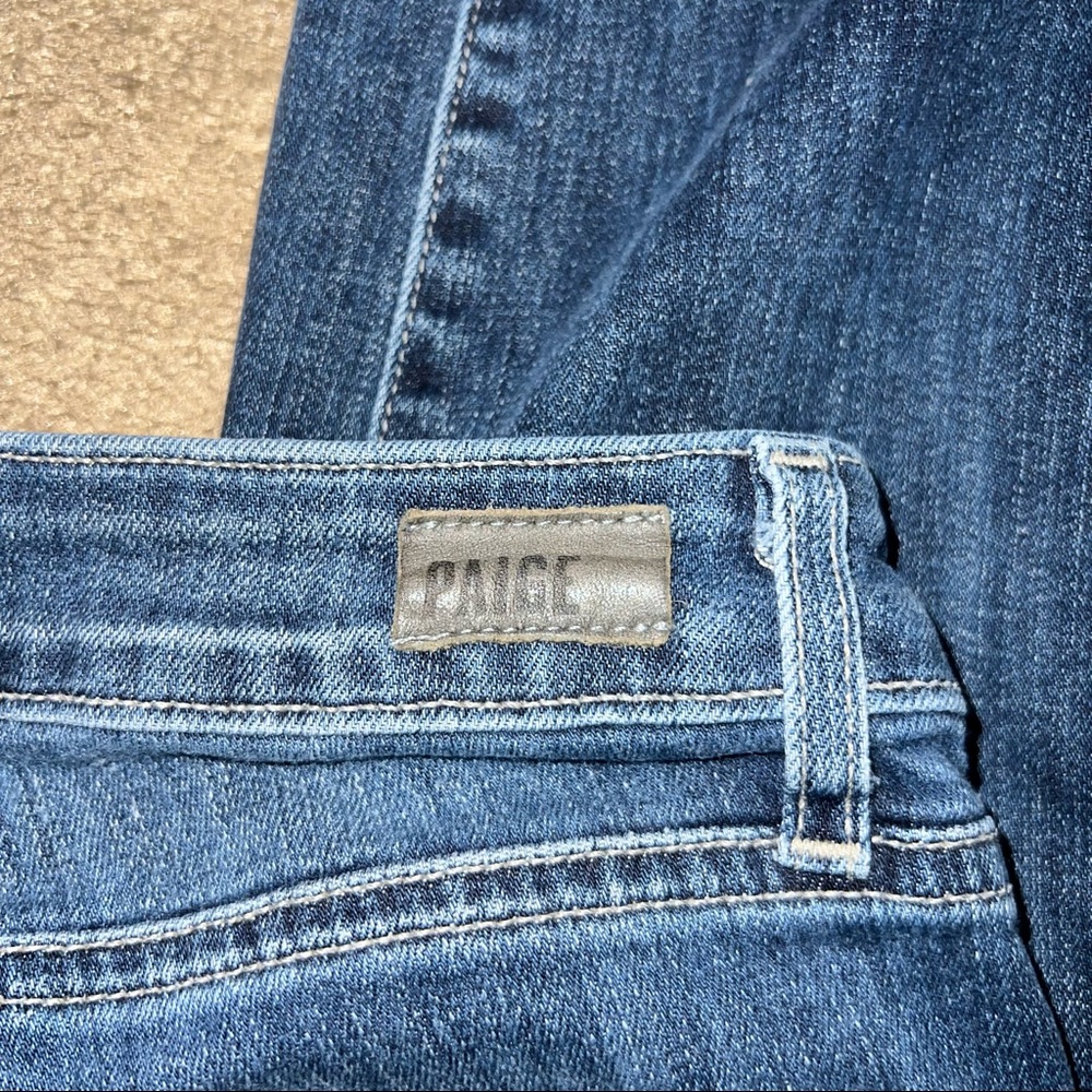 Paige Verdugo Ankle Blue Jeans - Picture 6 of 13